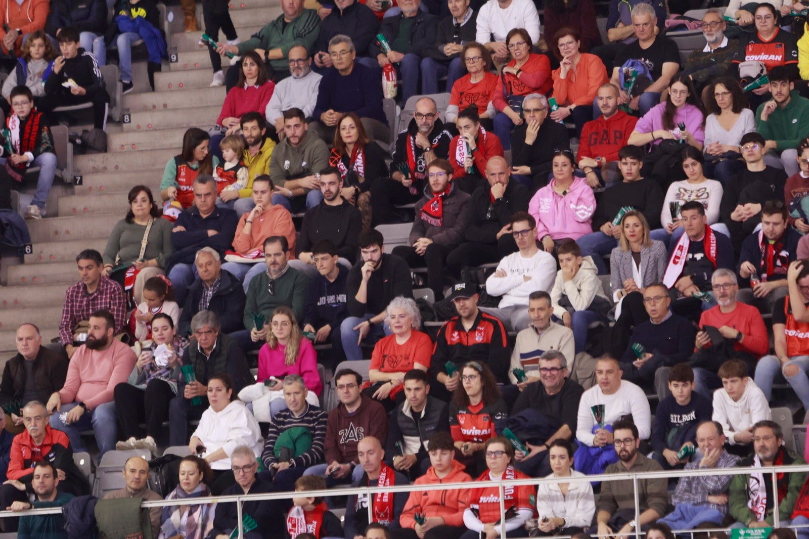 Encuéntrate en las gradas del Palacio durante el Covirán-Barcelona