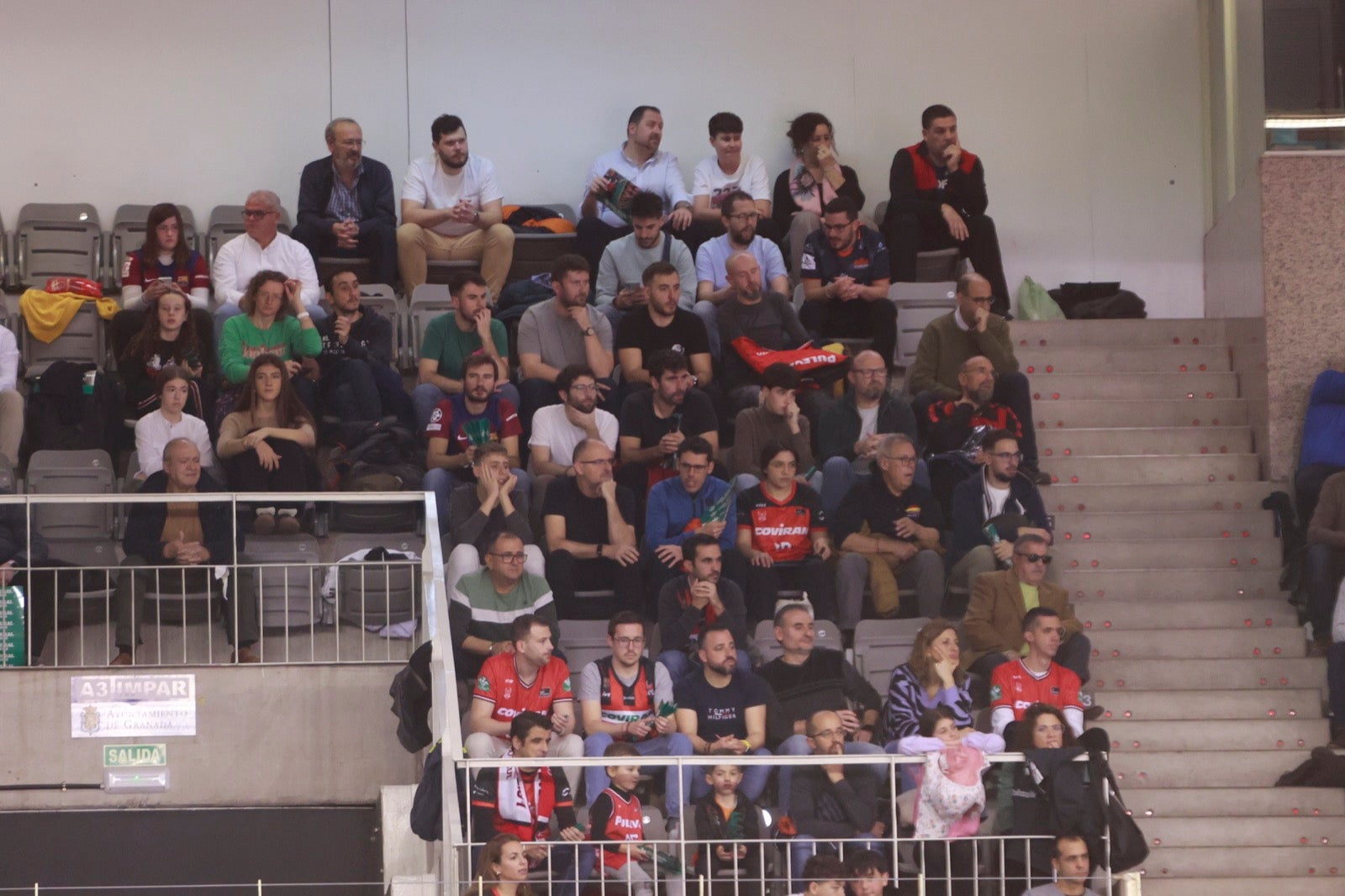 Encuéntrate en las gradas del Palacio durante el Covirán-Barcelona