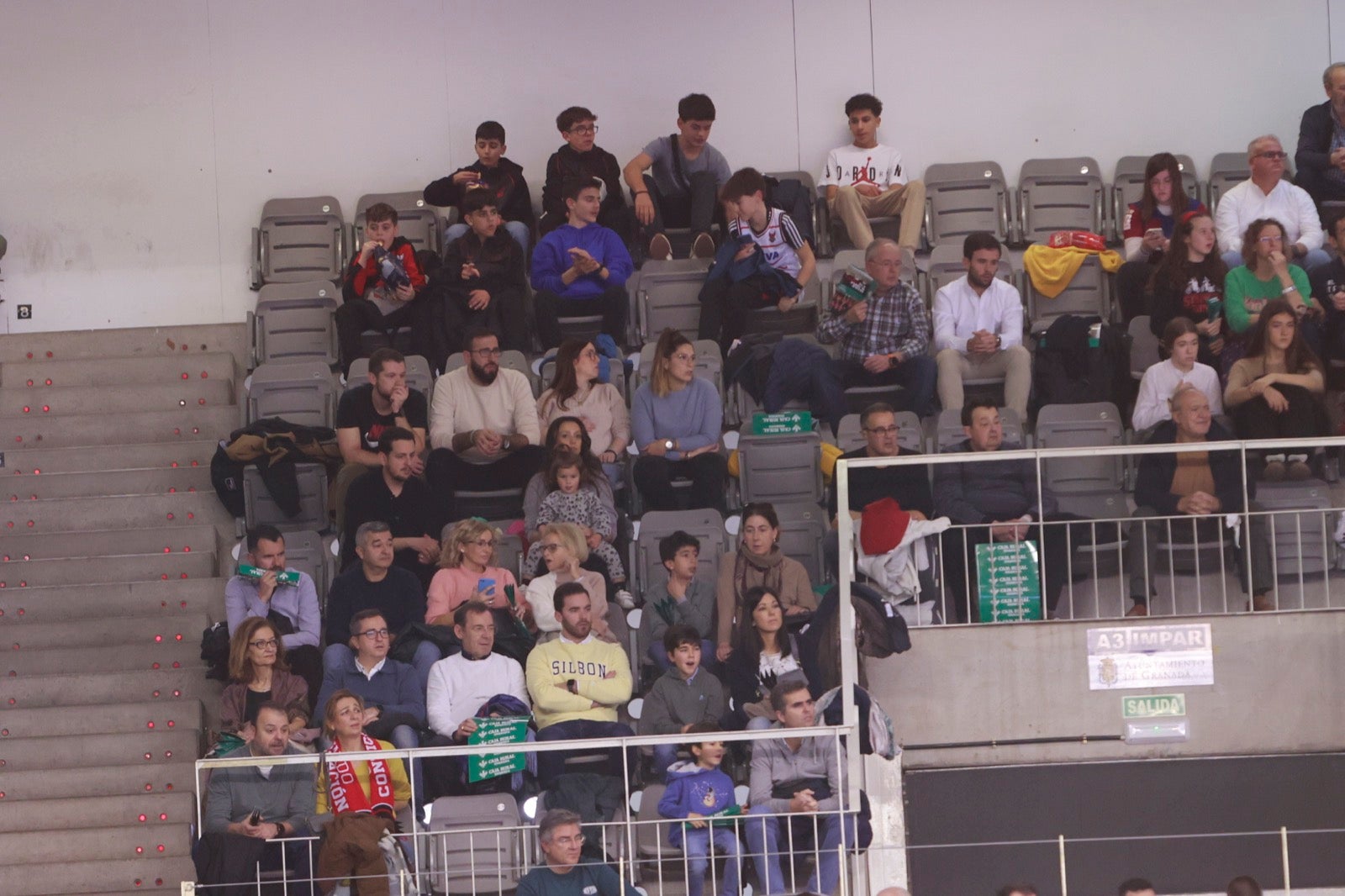 Encuéntrate en las gradas del Palacio durante el Covirán-Barcelona