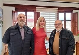 María Espejo, Francisco Aguilar y Ángel Ruiz.