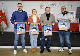 El espectáculo 'Dos saecios y un destino' de Almería Postureo estrenará su gira provincial en el Teatro Apolo