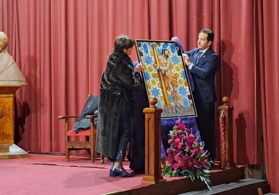 Jesús de la Paciencia representa a las ocho cofradías en el cartel de la Semana Santa del Realejo