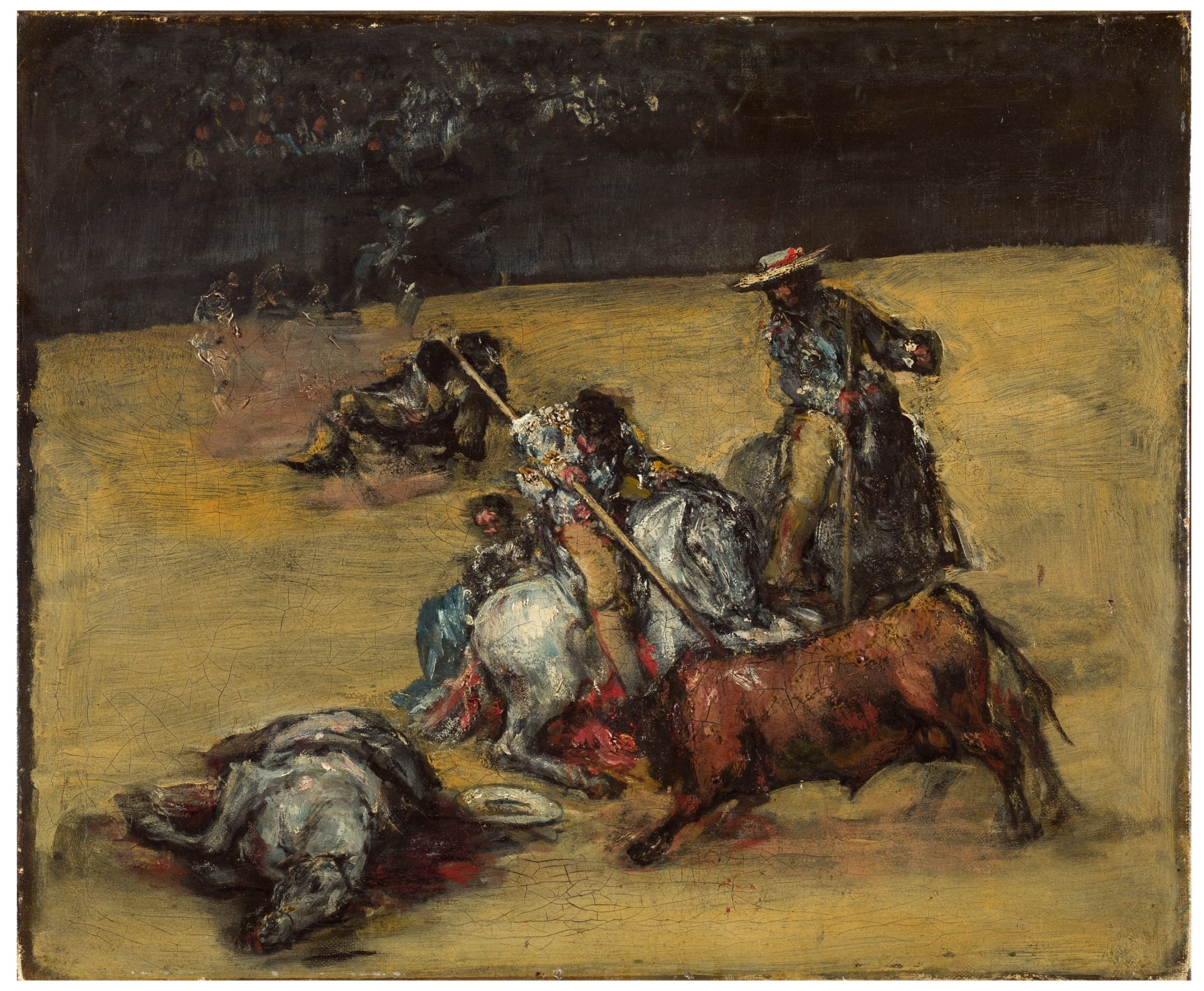 Escena de toros, de Francisco de Goya, en el Museo del Prado.