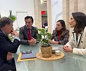 Contactos en Fitur para la posible creación de plazas hoteleras en la capital