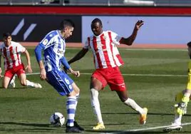 Sadiq Umar hizo dos goles en el 5-0 que encajó el Alavés en Copa.