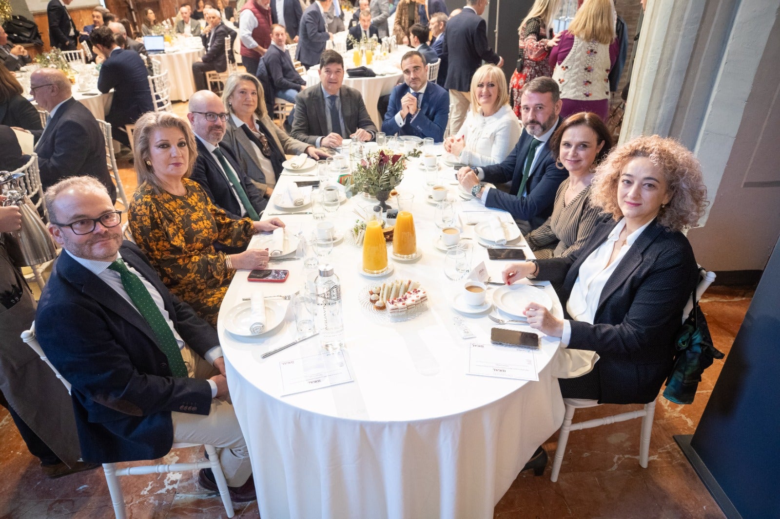 Las imágenes del desayuno Ideal con la consejera Carmen Crespo