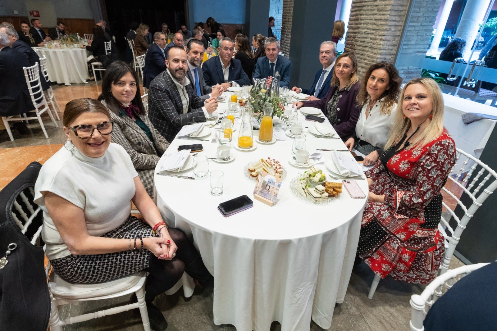 Las imágenes del desayuno Ideal con la consejera Carmen Crespo
