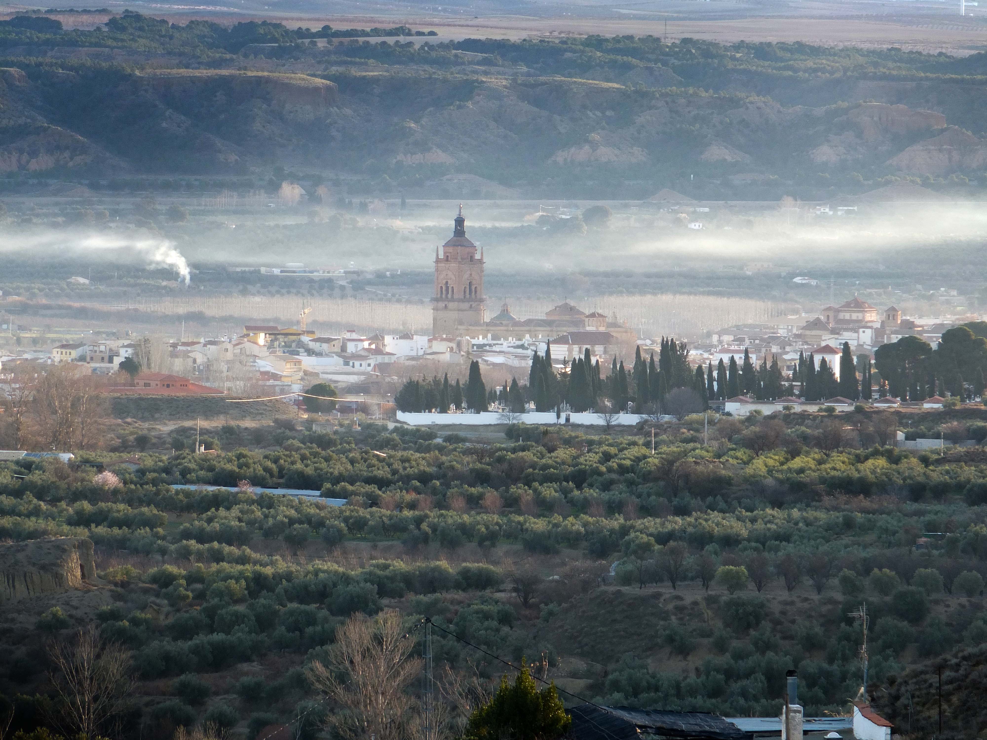 Las imágenes del Geoparque de Granada a vista de pájaro