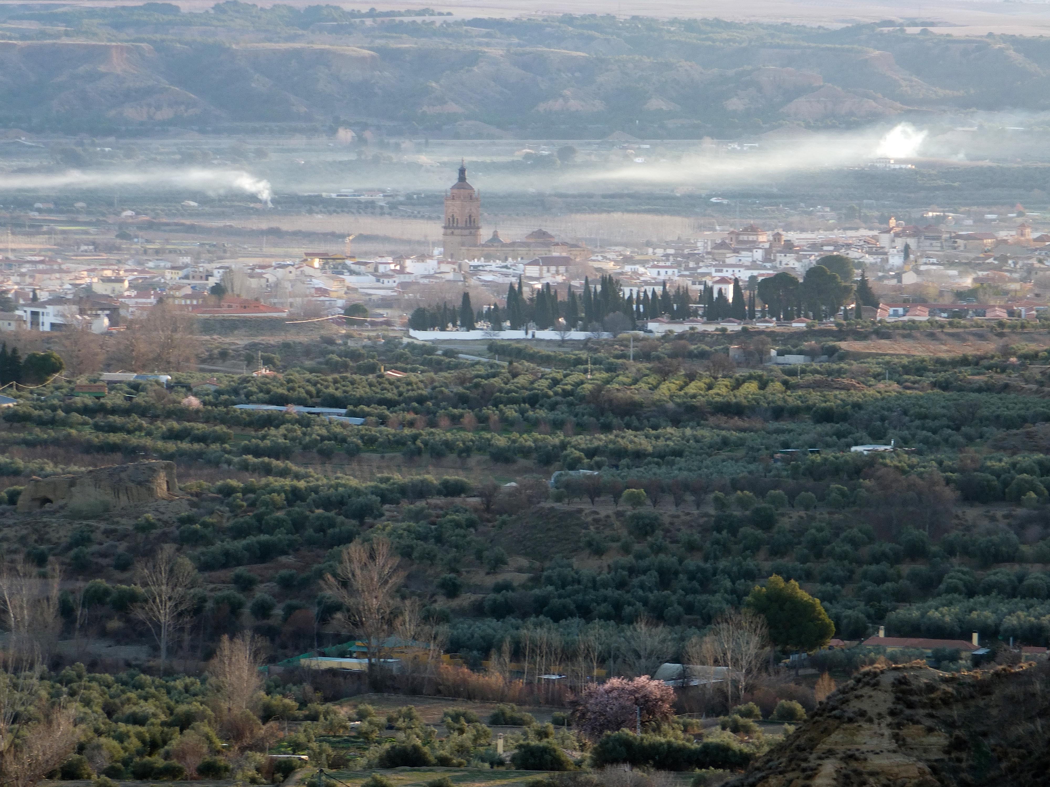 Las imágenes del Geoparque de Granada a vista de pájaro