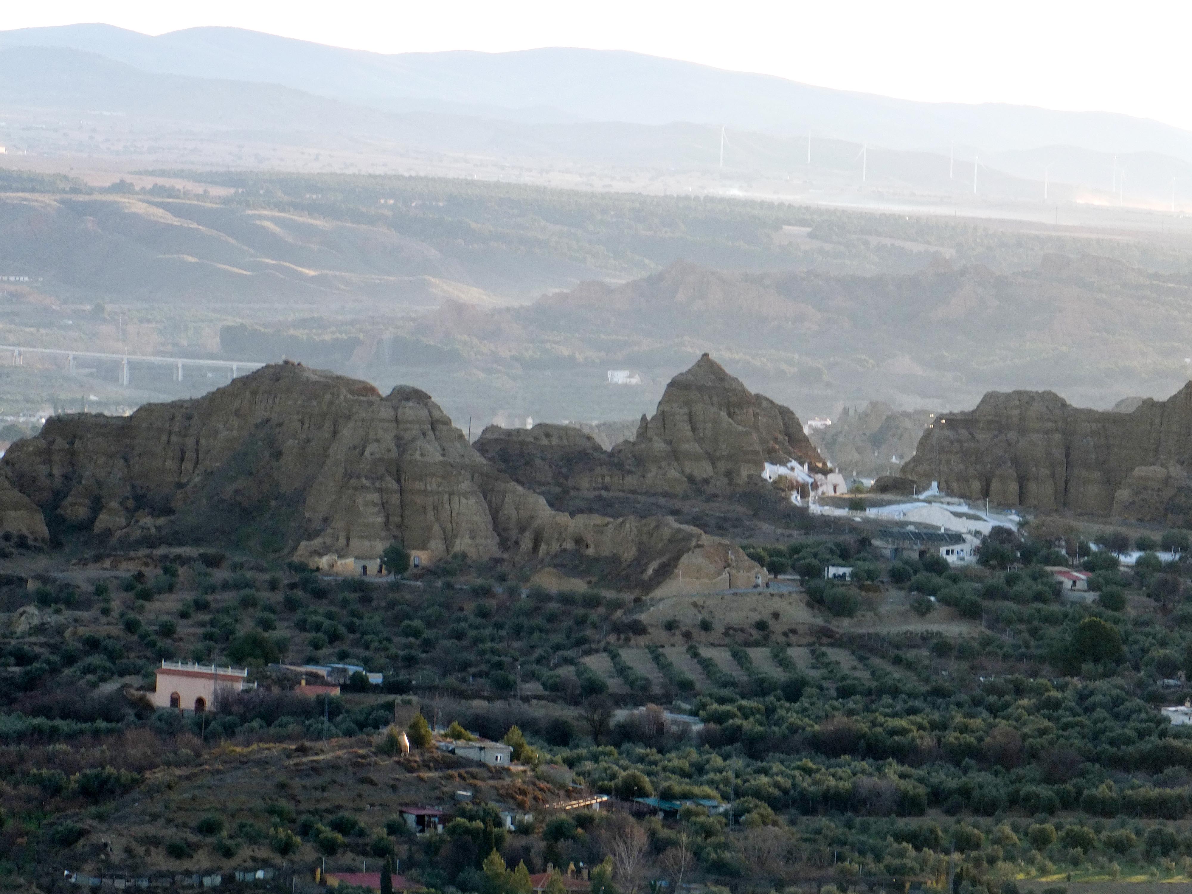 Las imágenes del Geoparque de Granada a vista de pájaro