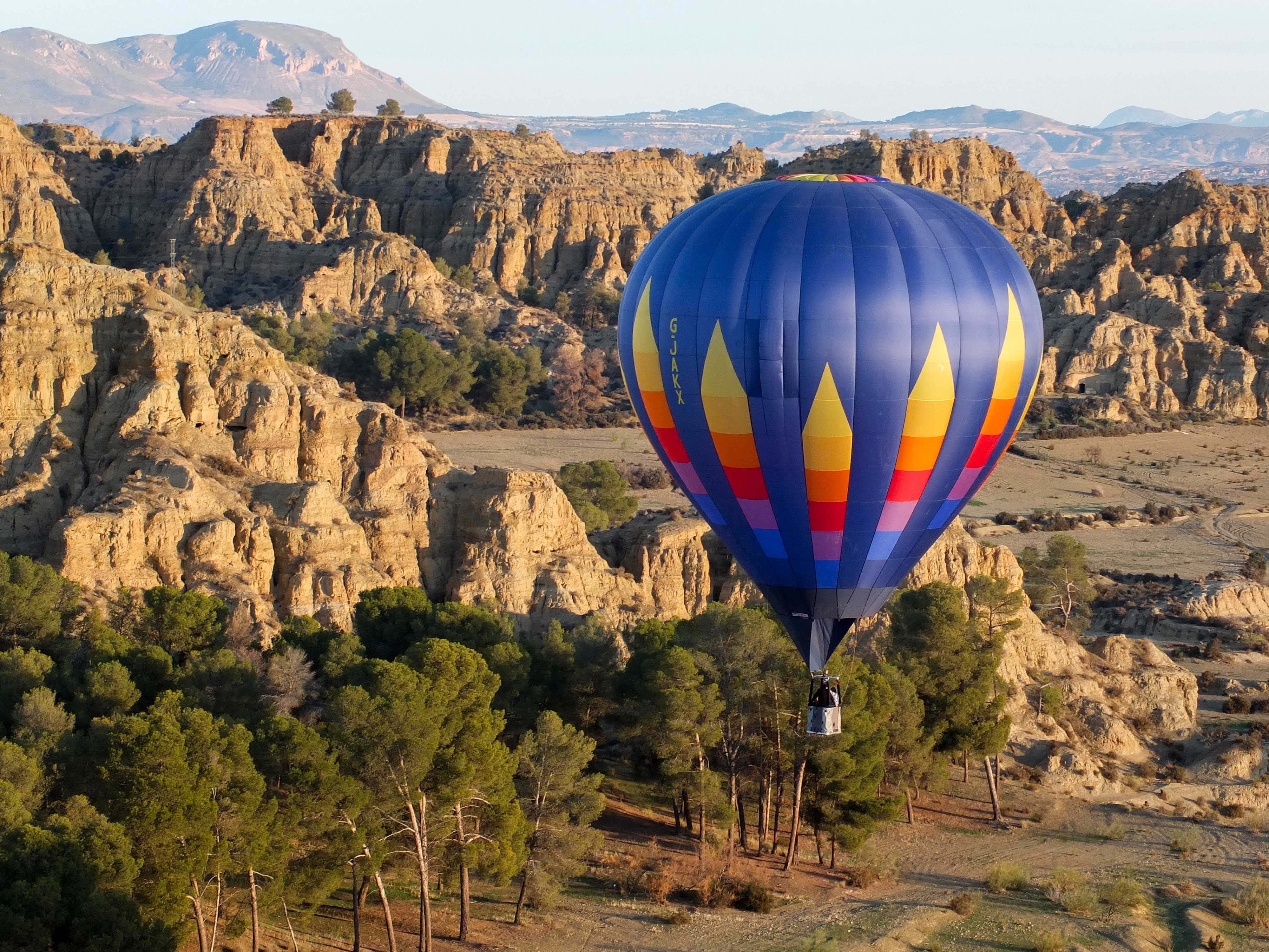 Las imágenes del Geoparque de Granada a vista de pájaro