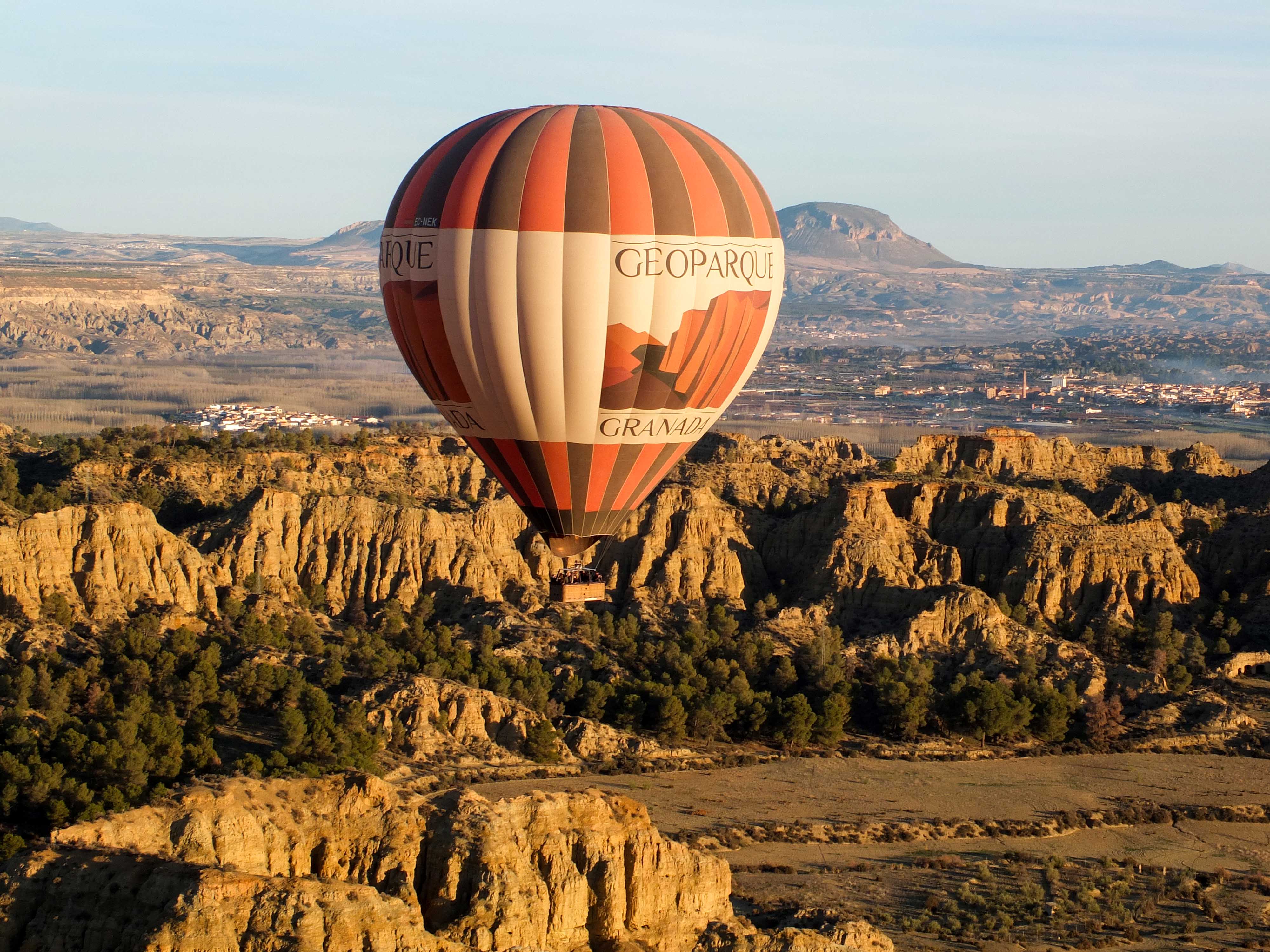 Las imágenes del Geoparque de Granada a vista de pájaro