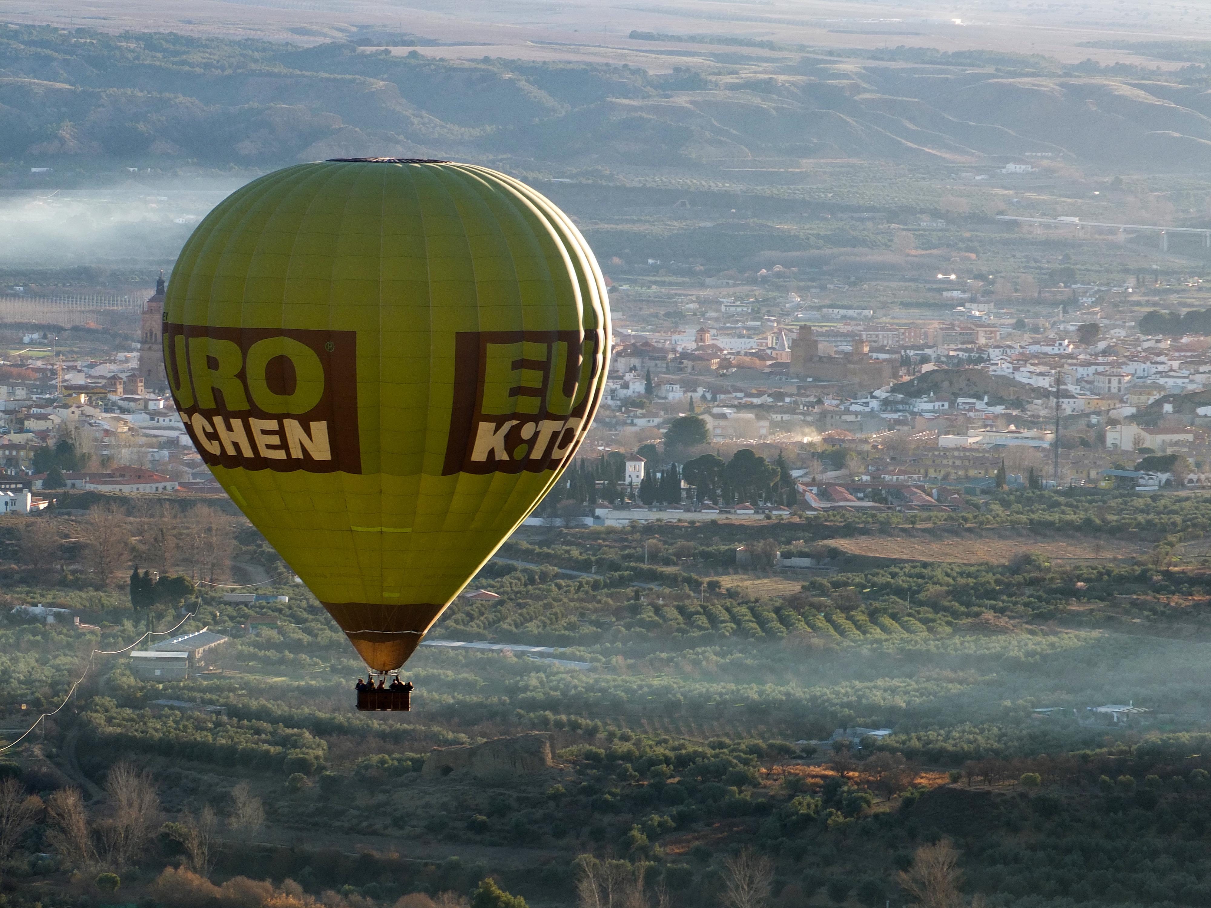 Las imágenes del Geoparque de Granada a vista de pájaro