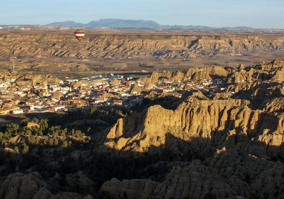 Las imágenes del Geoparque de Granada a vista de pájaro