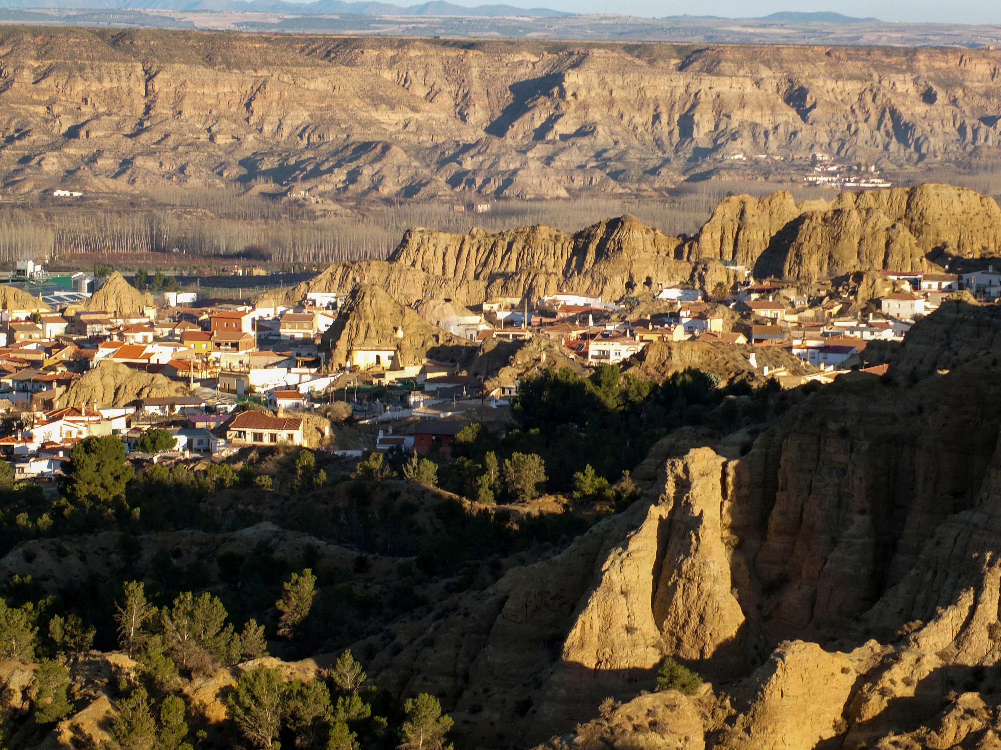 Las imágenes del Geoparque de Granada a vista de pájaro