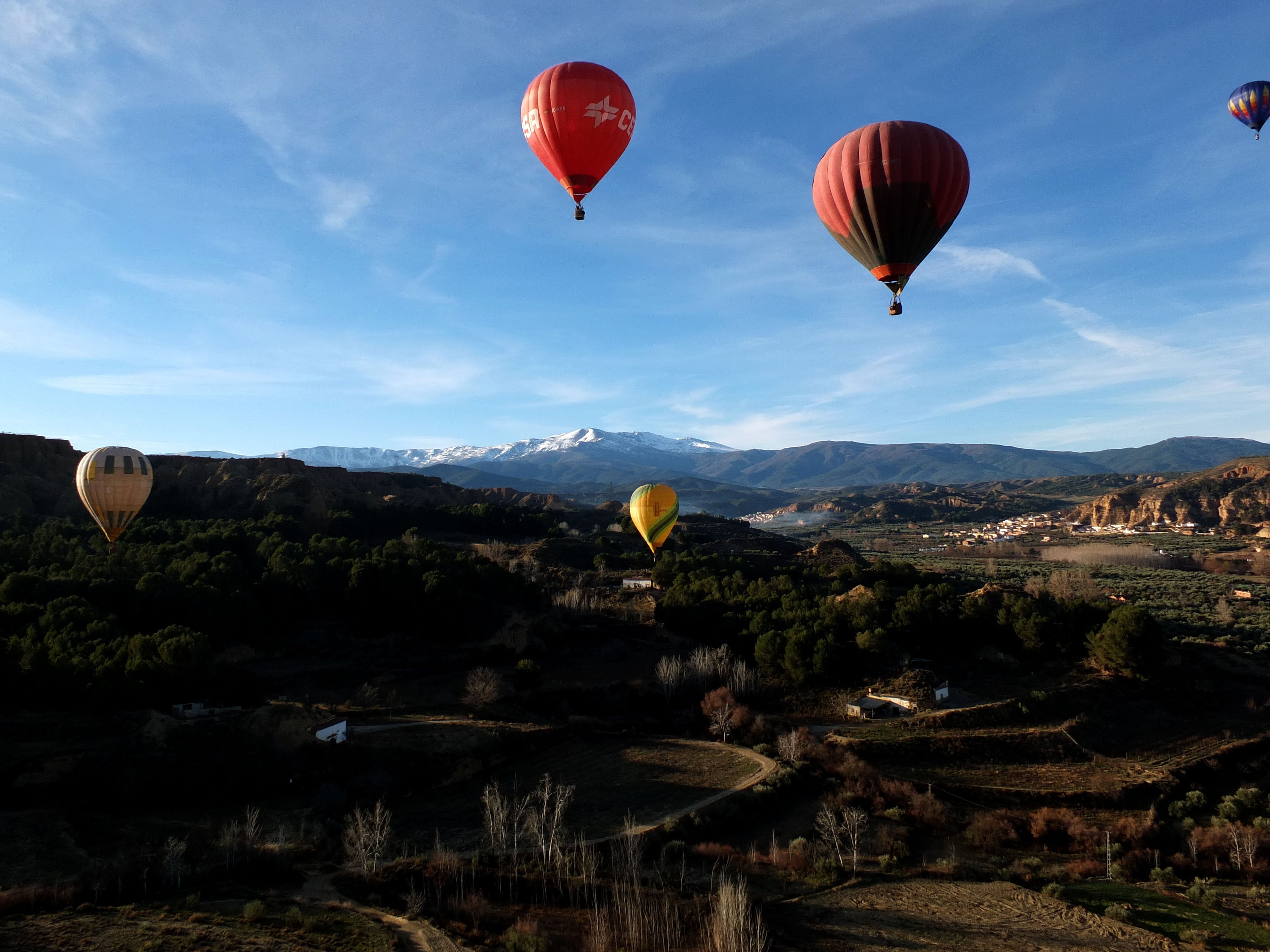 Las imágenes del Geoparque de Granada a vista de pájaro