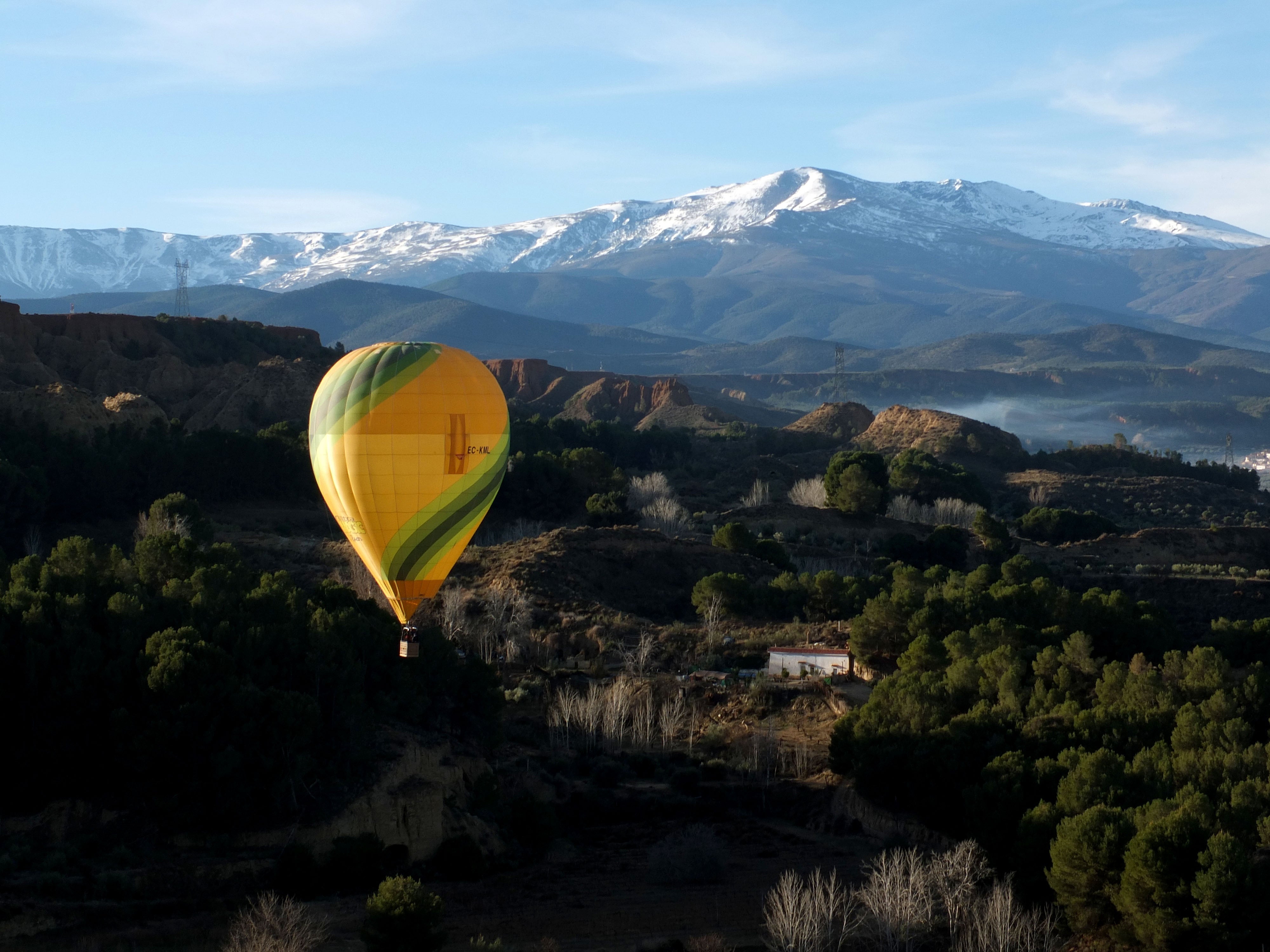 Las imágenes del Geoparque de Granada a vista de pájaro