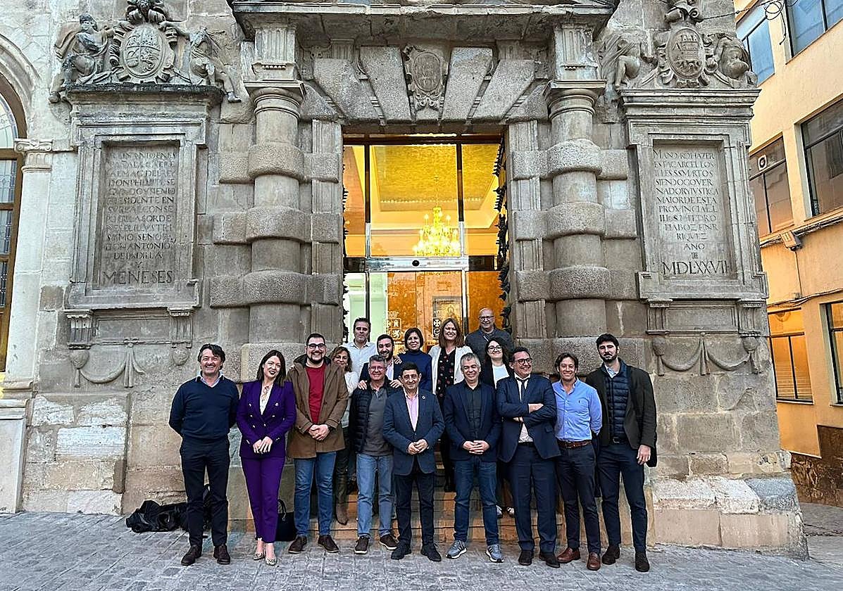 Presentación de la planta 'Alperujo H2' en Martos.