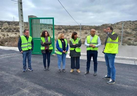 Visita a la obra de la nueva EDAR.