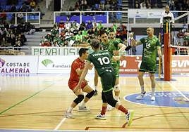 Unicaja Costa de Almería quiere instaurar la alegría en el Moisés Ruiz y soñar.