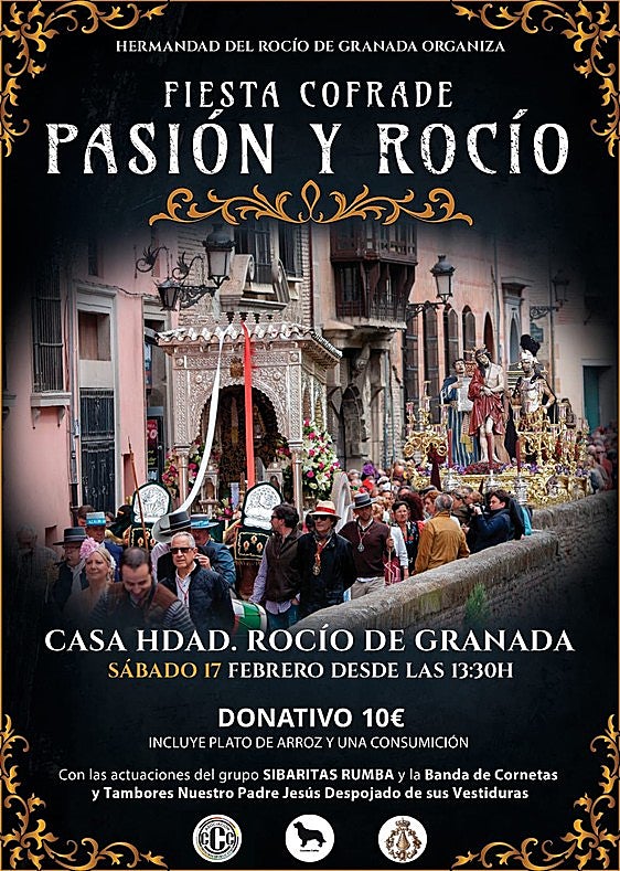 Pasión y Rocío se unen en una fiesta cofrade