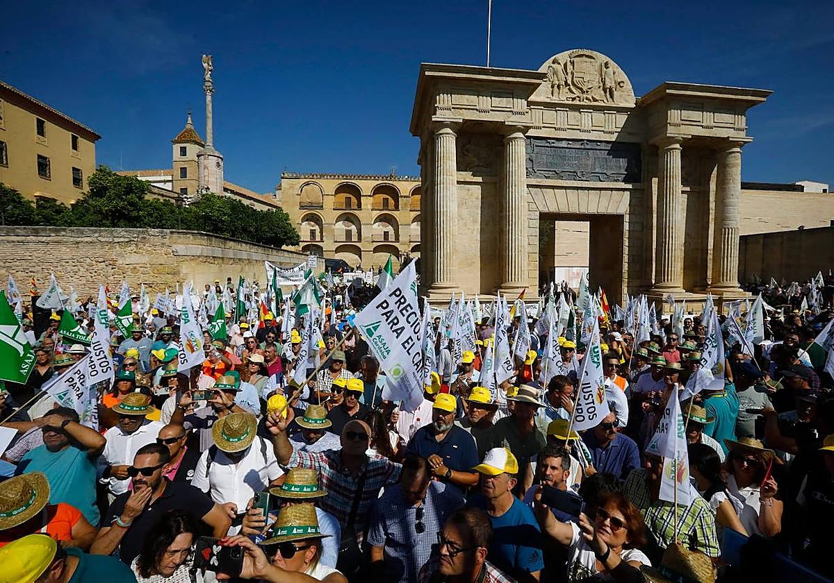 Protesta en Córdoba el pasado mes de septiembre.