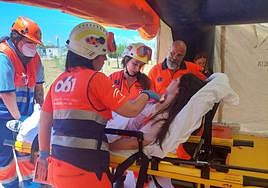 Ejemplo de intervención del 061.