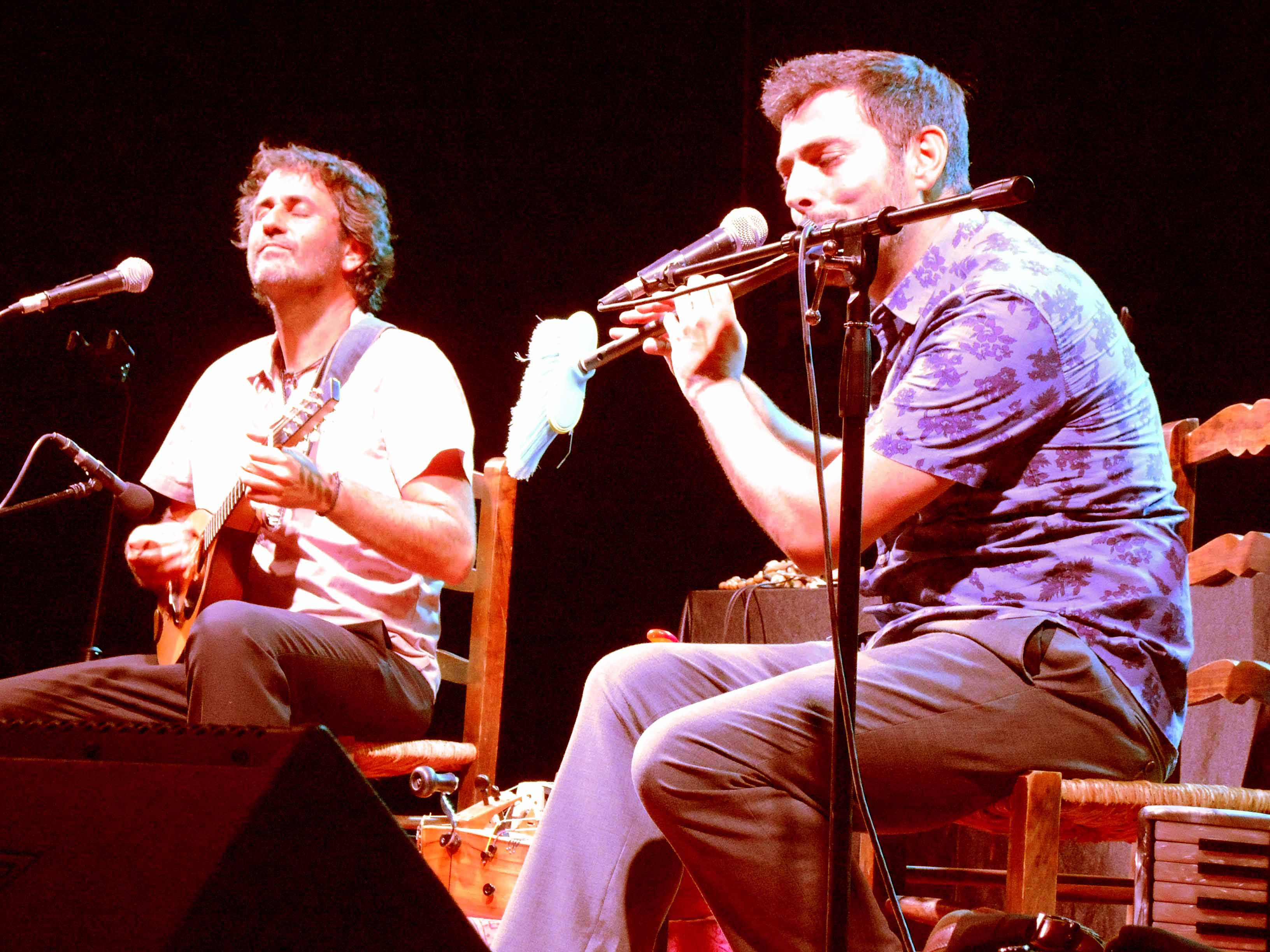 Los miembros de Fetén Fetén.