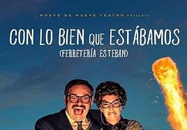 Cartel de la obra que se representa este sábado.