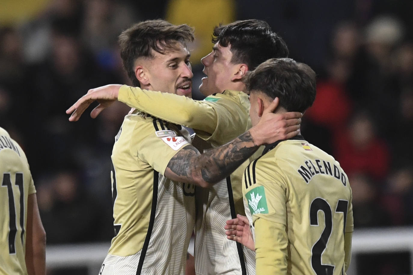 Las imágenes del partidazo del Granada en Barcelona