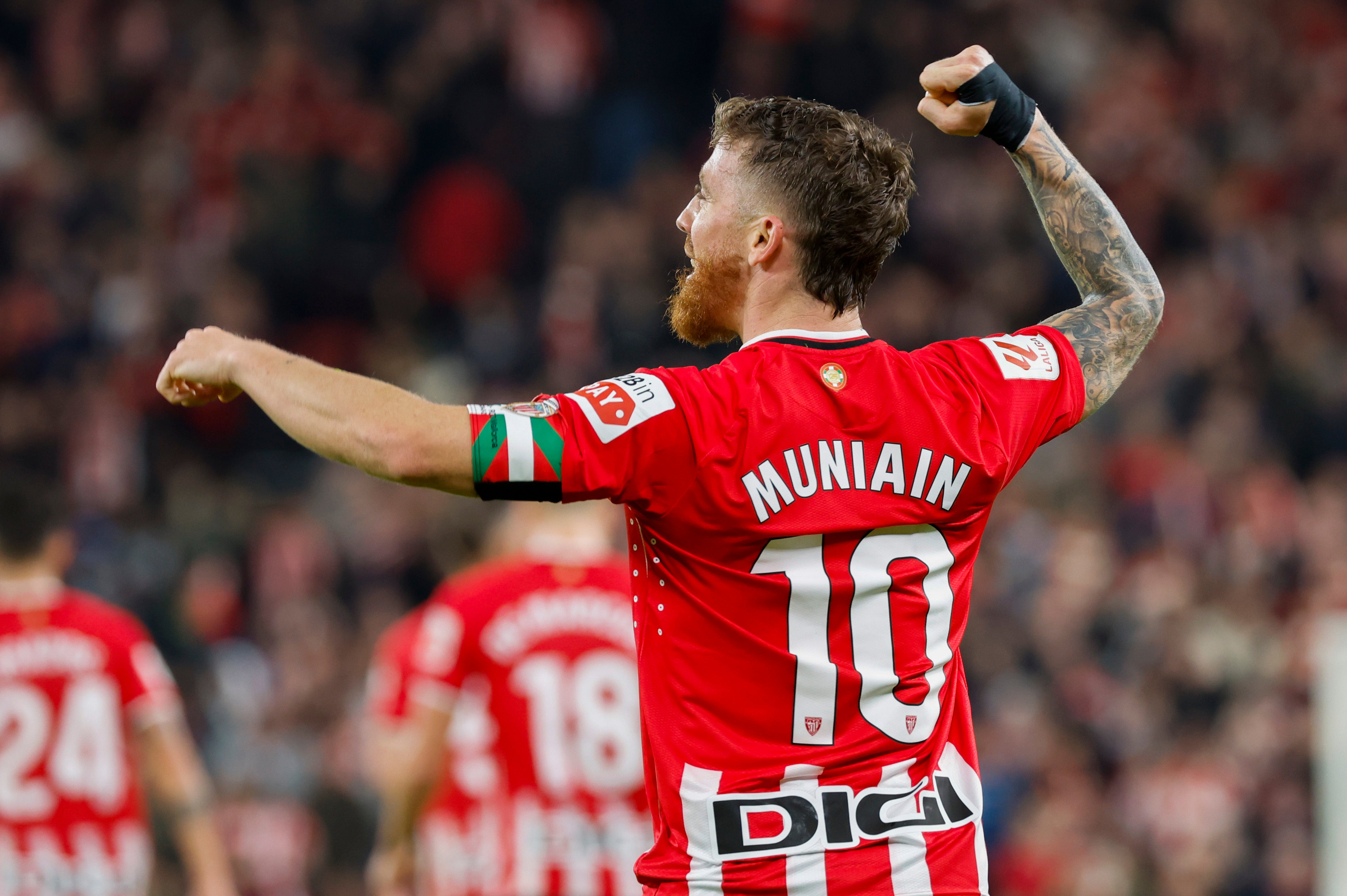 Iker Muniain, capitán del Athletic.