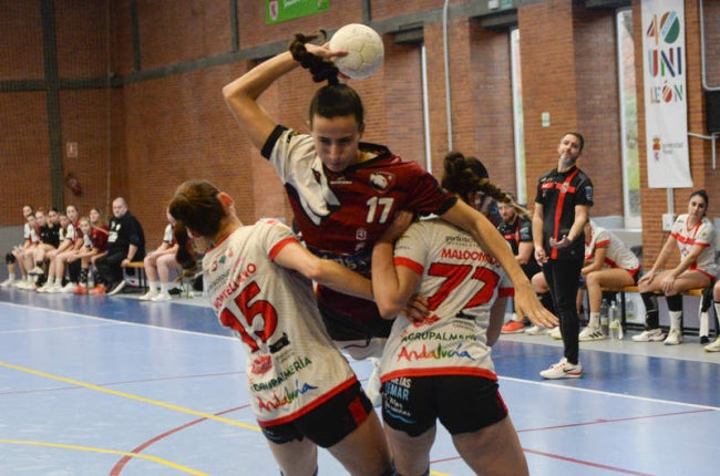 Montellano y Maldonado fueron fundamentales en ambos lados de la pista.