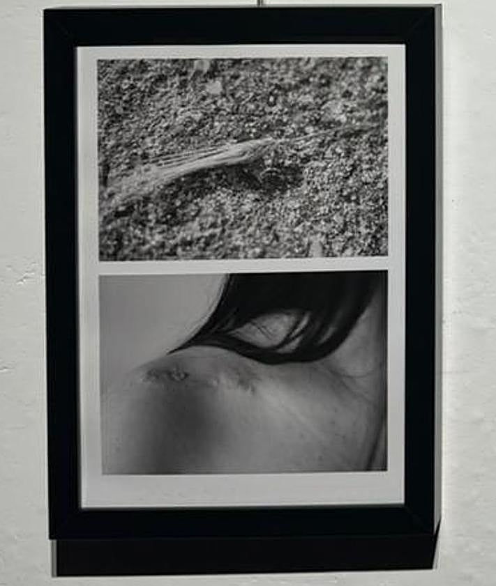 Imagen secundaria 2 - Cuerpo y paisaje dialogan en la exposición «Territorios» de Fina García