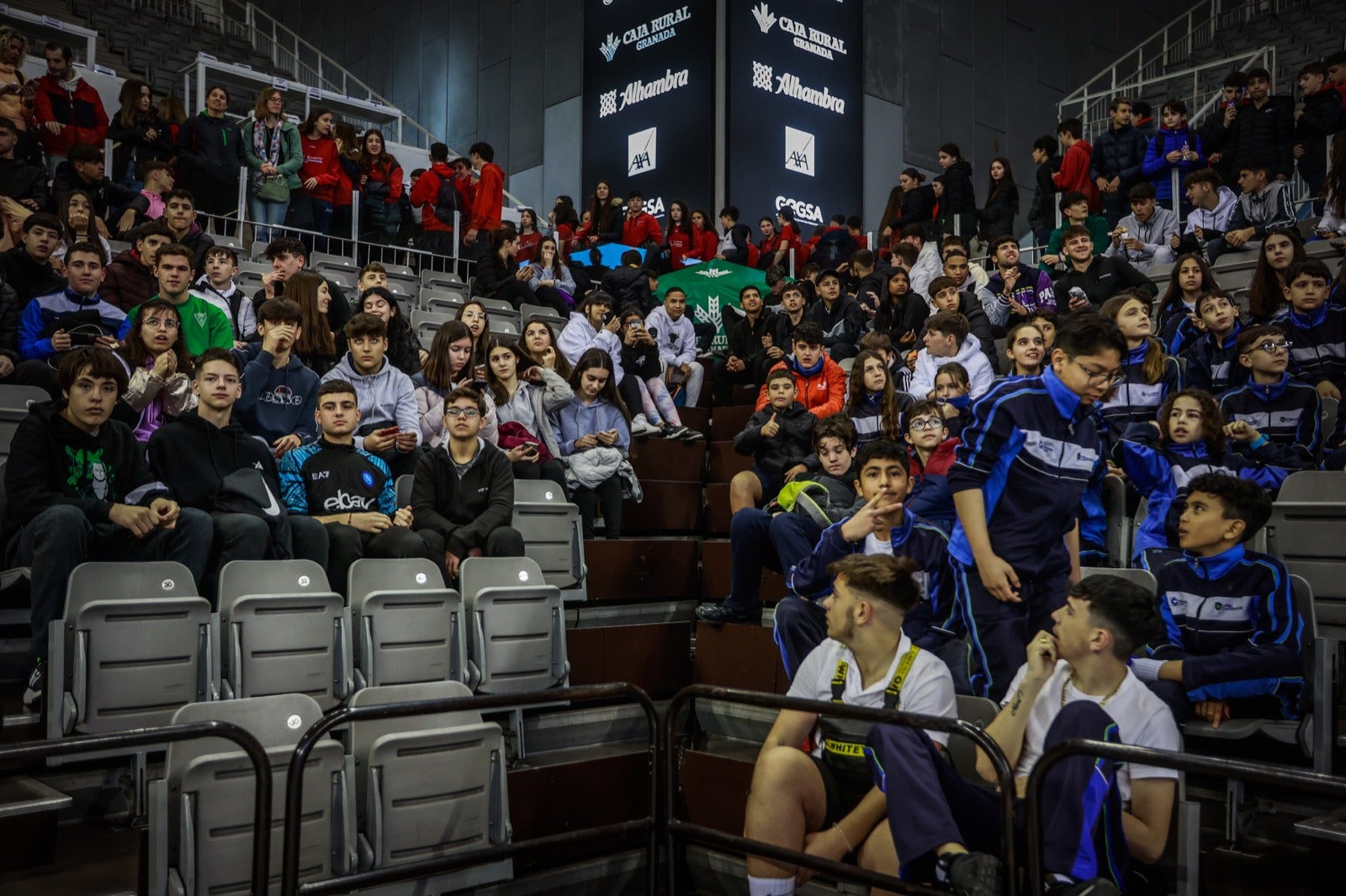 Las imágenes de los niños en el Fénix Game del Palacio de los Deportes