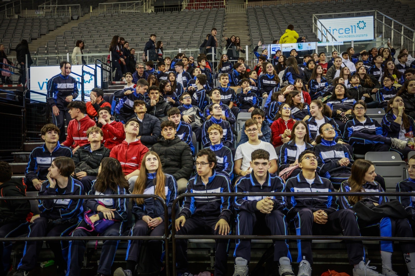 Las imágenes de los niños en el Fénix Game del Palacio de los Deportes