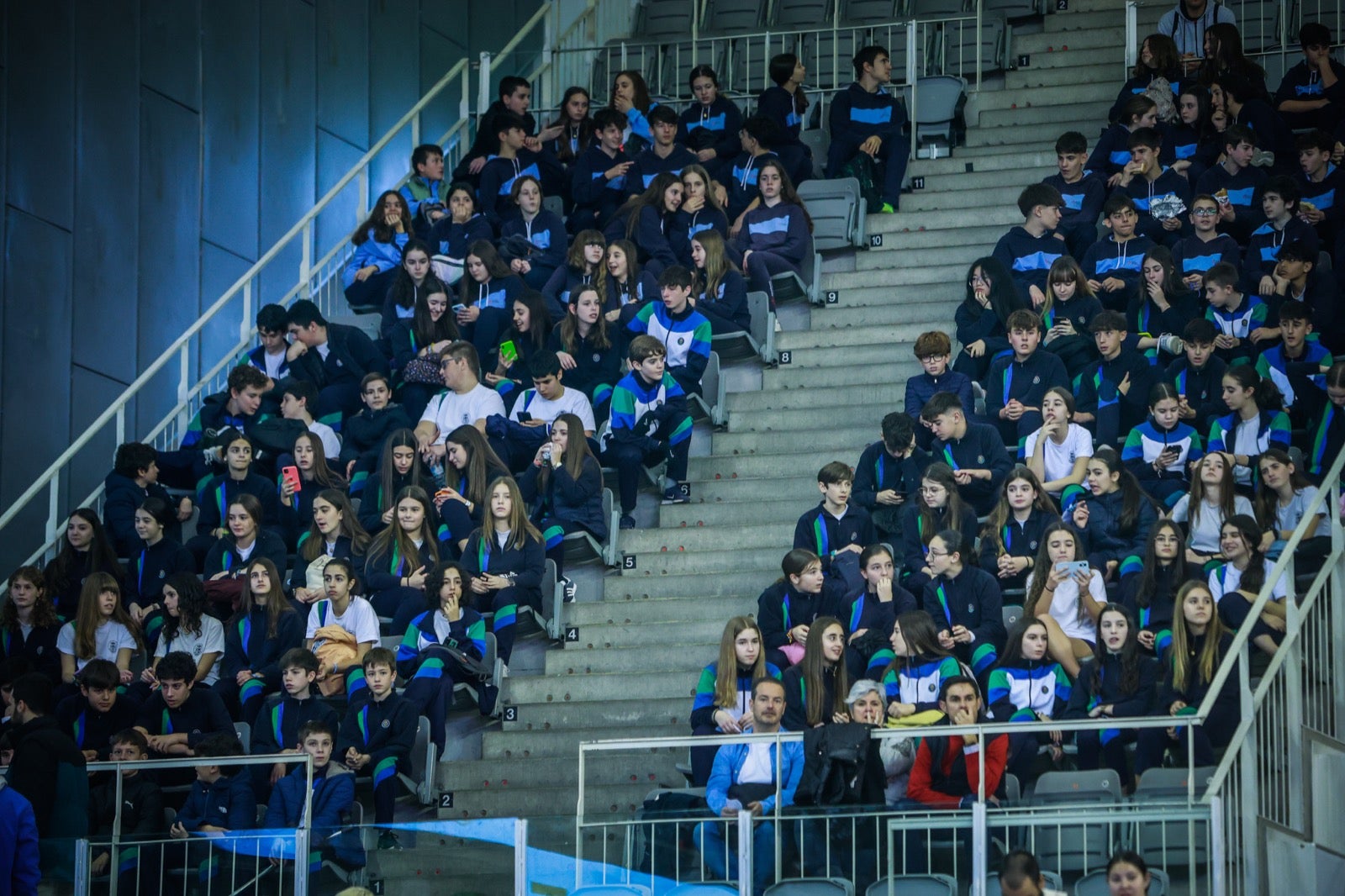 Las imágenes de los niños en el Fénix Game del Palacio de los Deportes