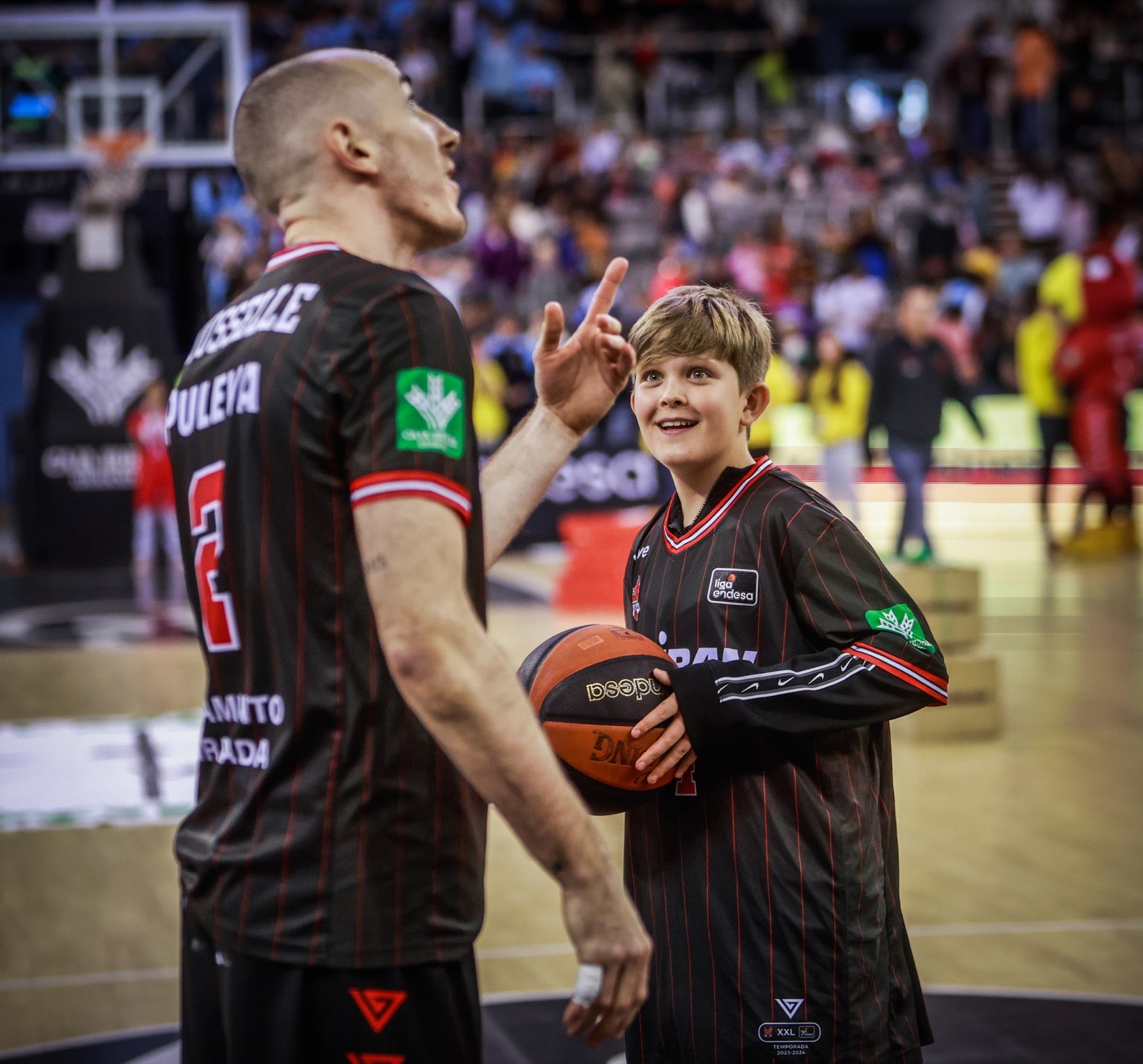 Las imágenes de los niños en el Fénix Game del Palacio de los Deportes