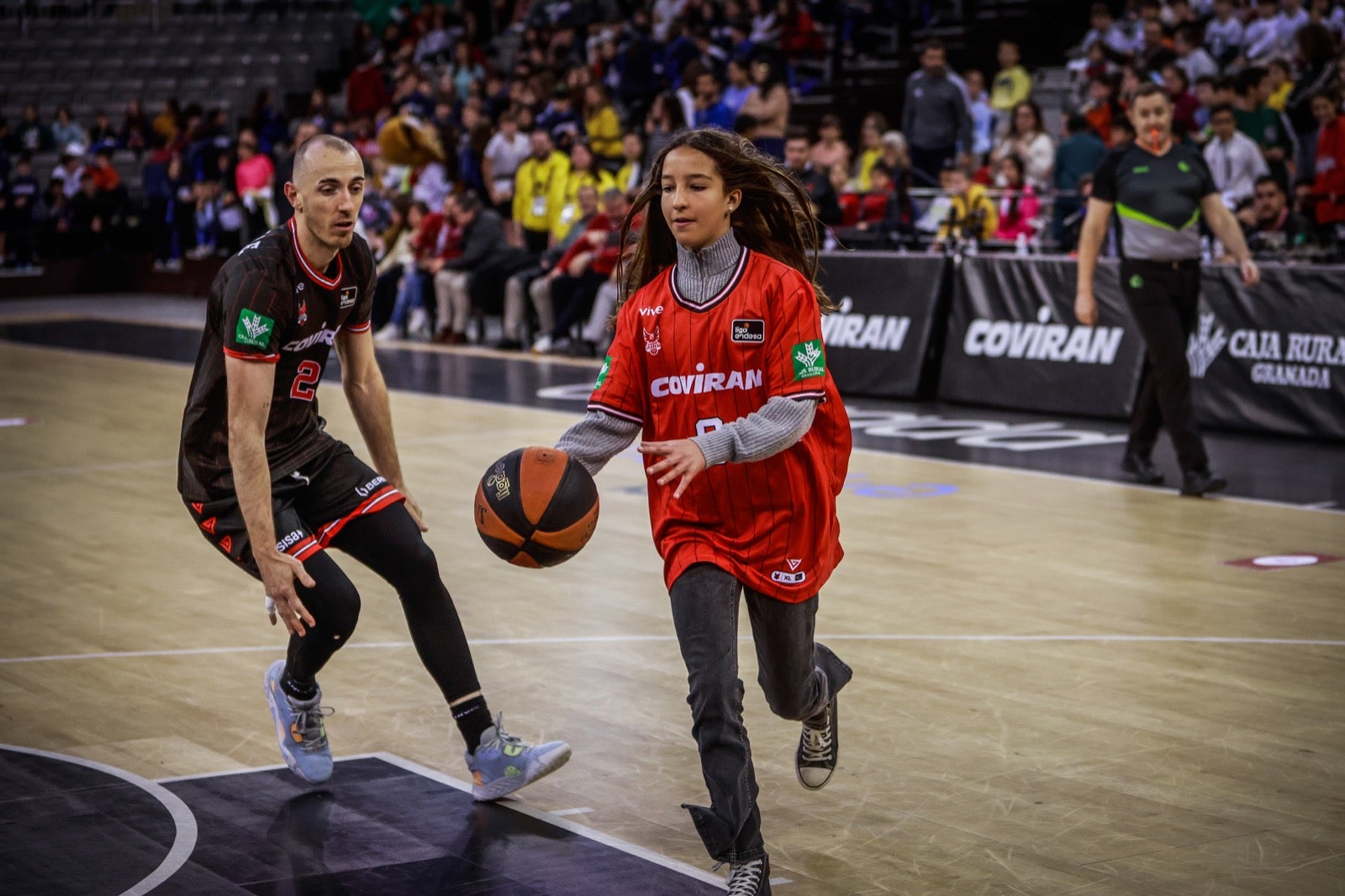 Las imágenes de los niños en el Fénix Game del Palacio de los Deportes