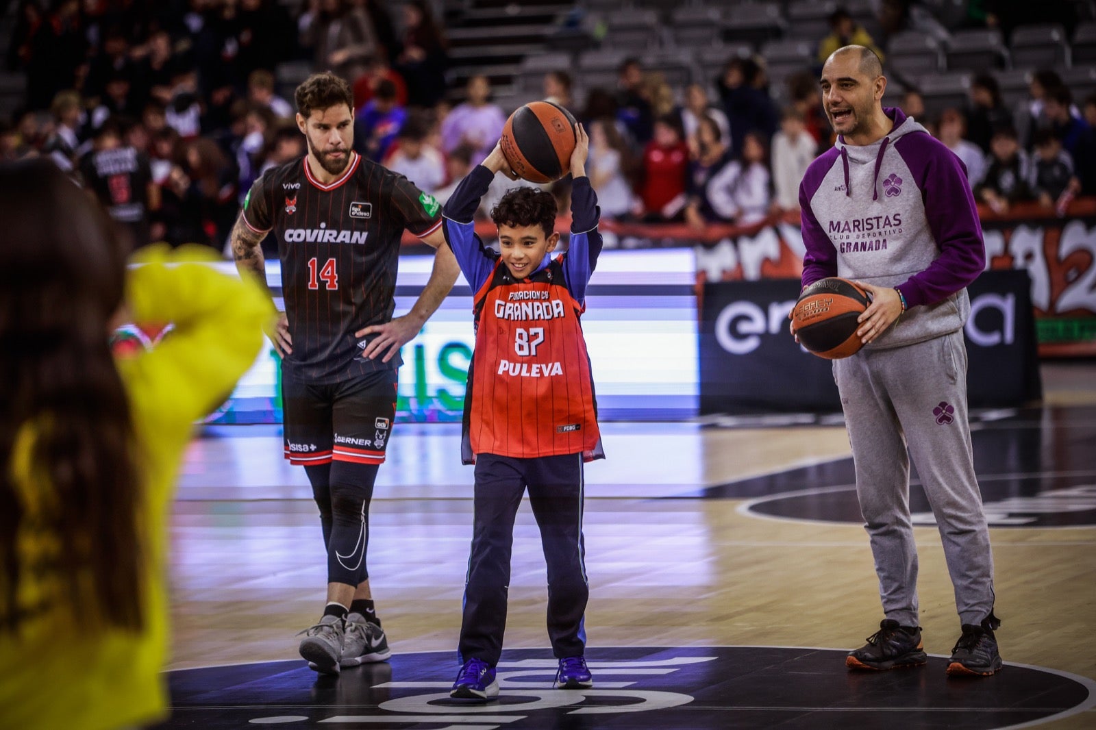Las imágenes de los niños en el Fénix Game del Palacio de los Deportes