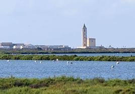 Las Salinas de Cabo de Gata.