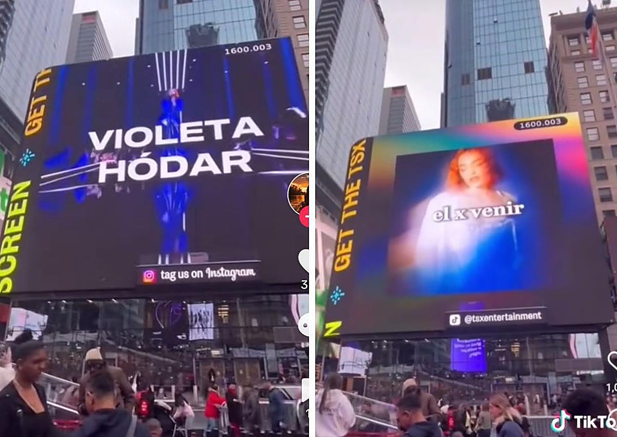 Single «El x venir» en New York.