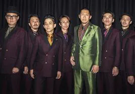 La banda japonesa Osaka.