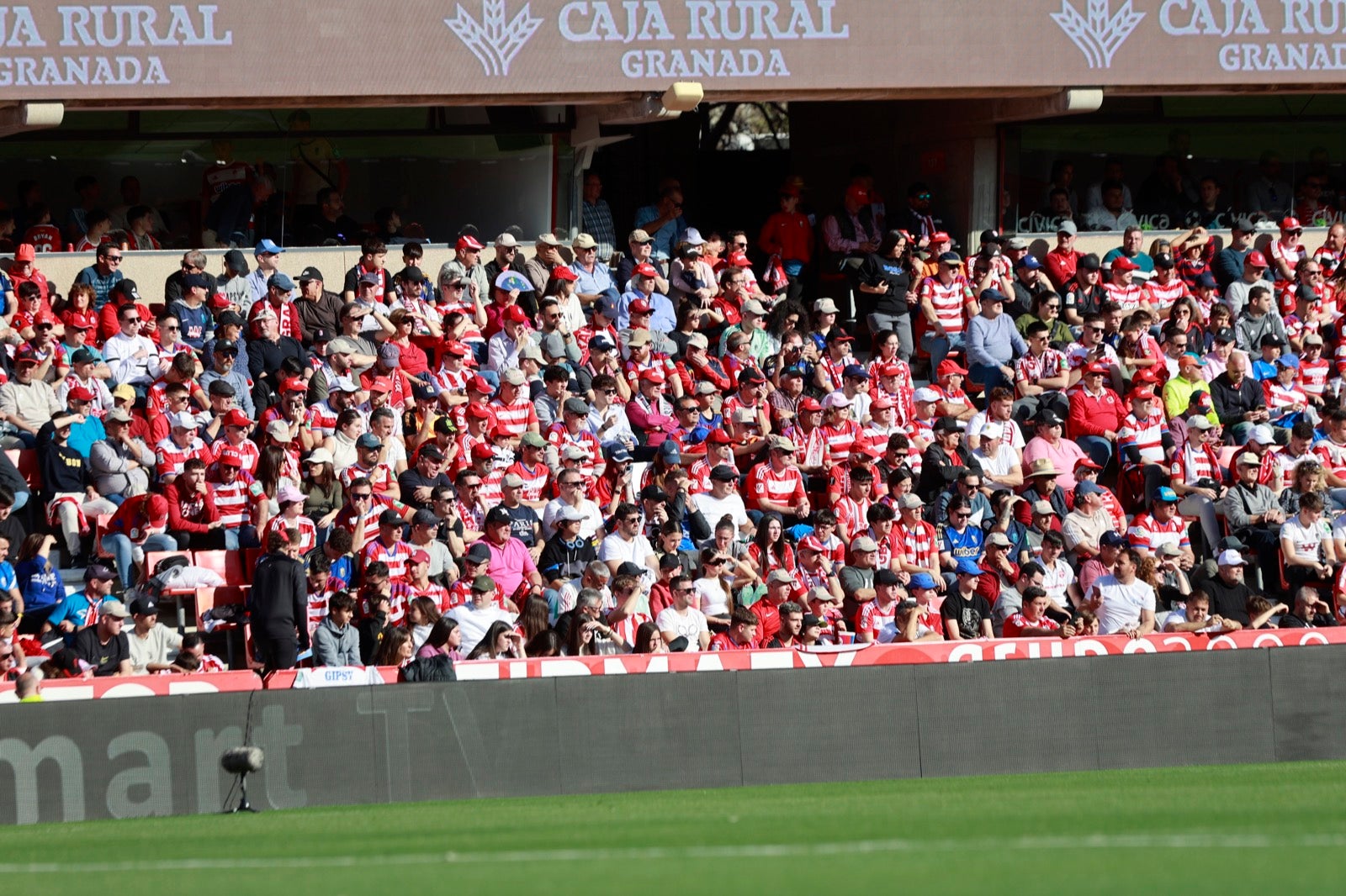 Encuéntrate en la grada en el partido entre Granada y Almería