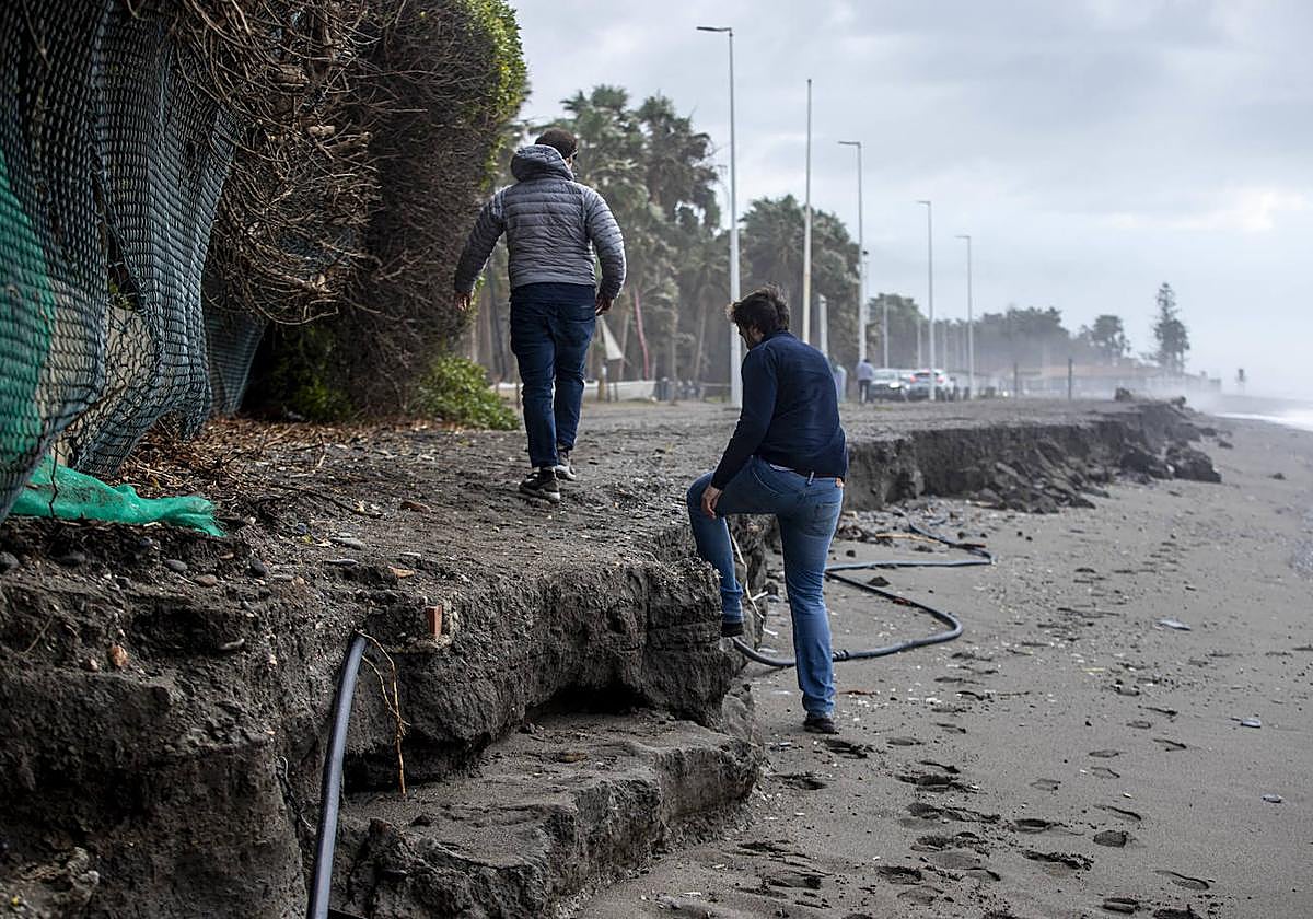 El espigón devolverá a Motril el ancho de playa que tenía hace más de 40 años