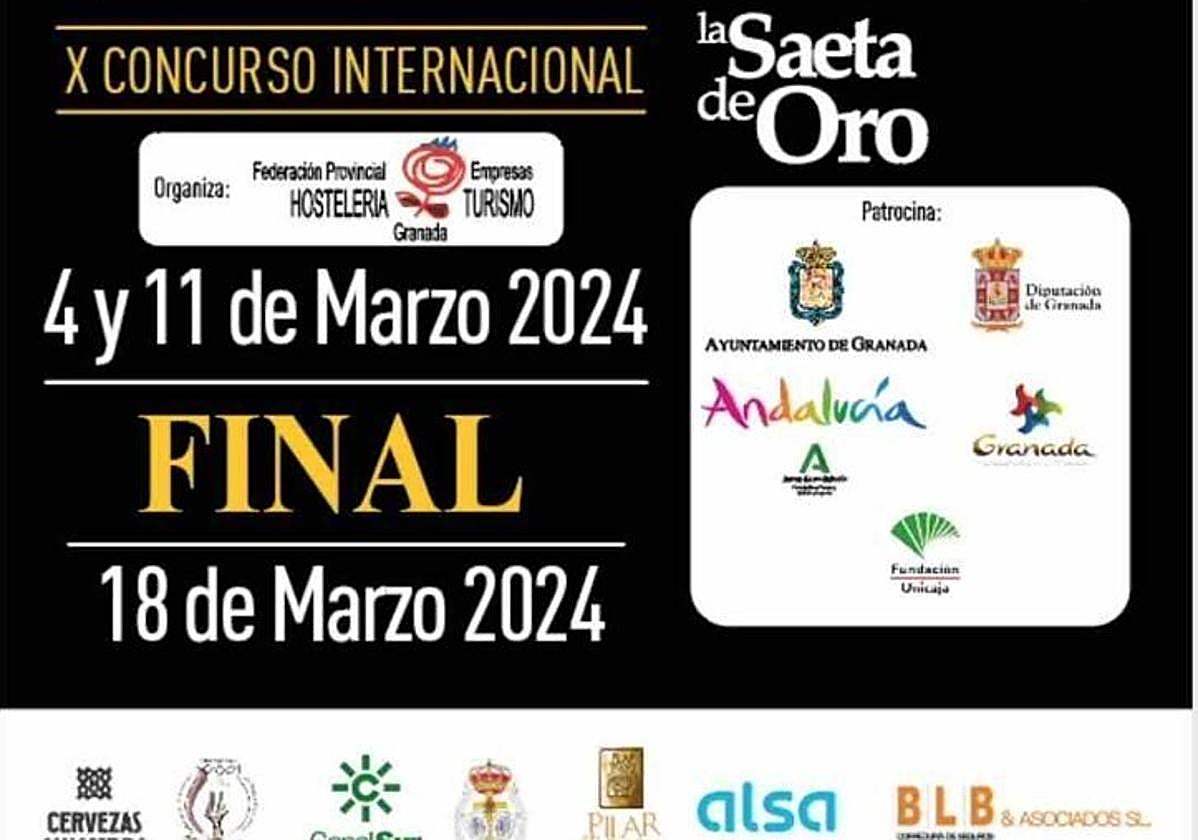 Cartel X Concurso Internacional 'Saeta de Oro'.