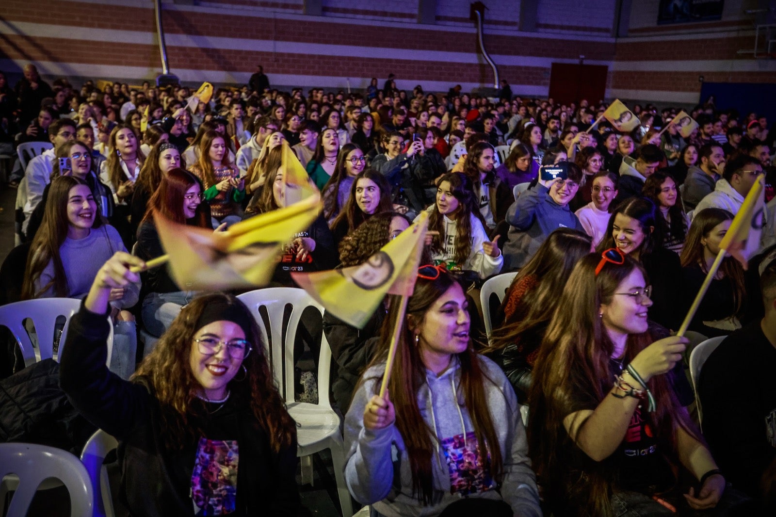 Las imágenes de Armilla vibrando con Paul Thin en la final de OT