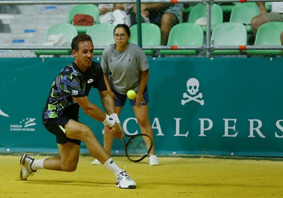 Carballés en un partido anterior