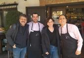 Malena Alterio disfruta de un conocido restaurante de Granada tras conquistar el Goya