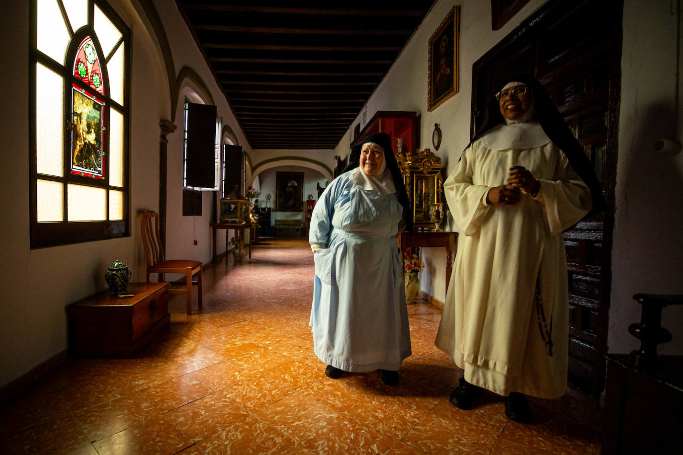 Imagen principal - Vida en el convento. 