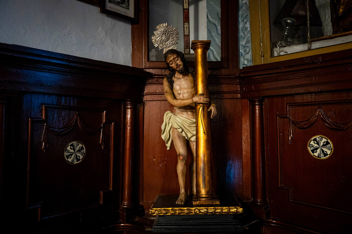 Señor Atado a la Columna de Pedro de Mena.